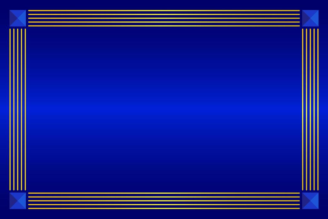 Royal blue banner with gold borders behind the daily devotional introduction